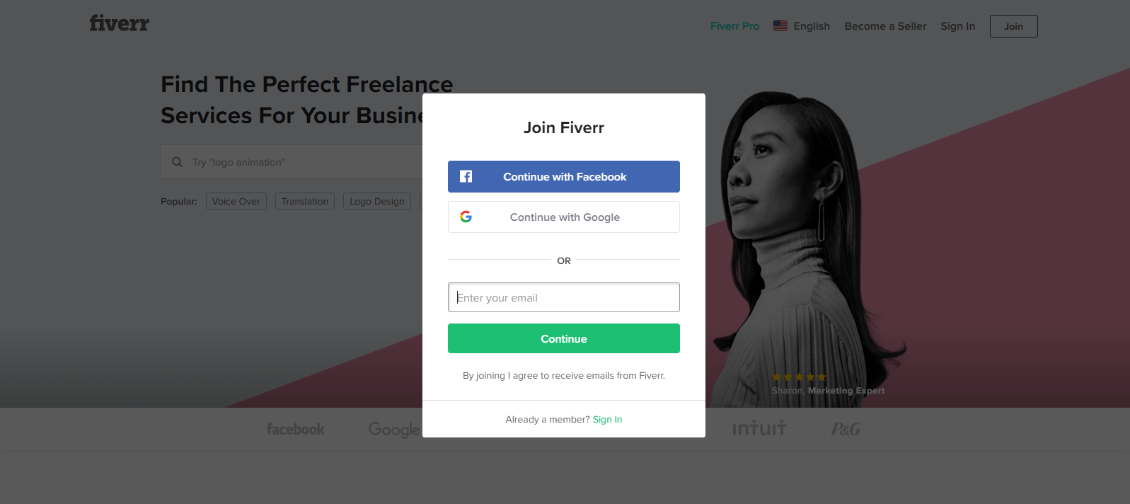 join fiverr