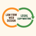 law firm web design and legal copywriting encircled