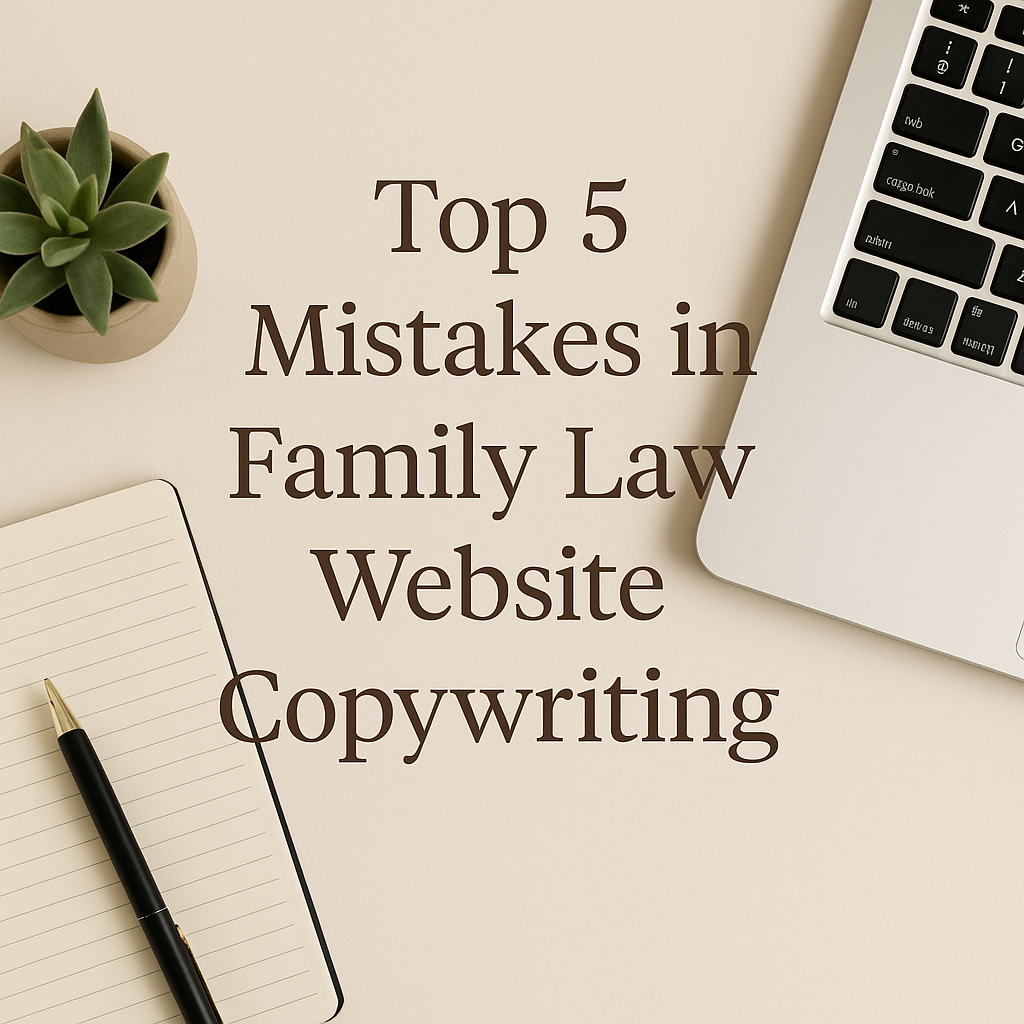 Top 5 Mistakes in Family Law Website Copywriting